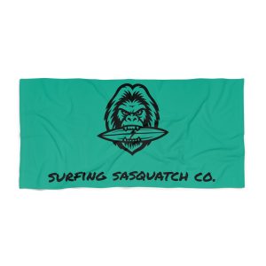Surfing Sasquatch Co. Signature Logo Beach Towel